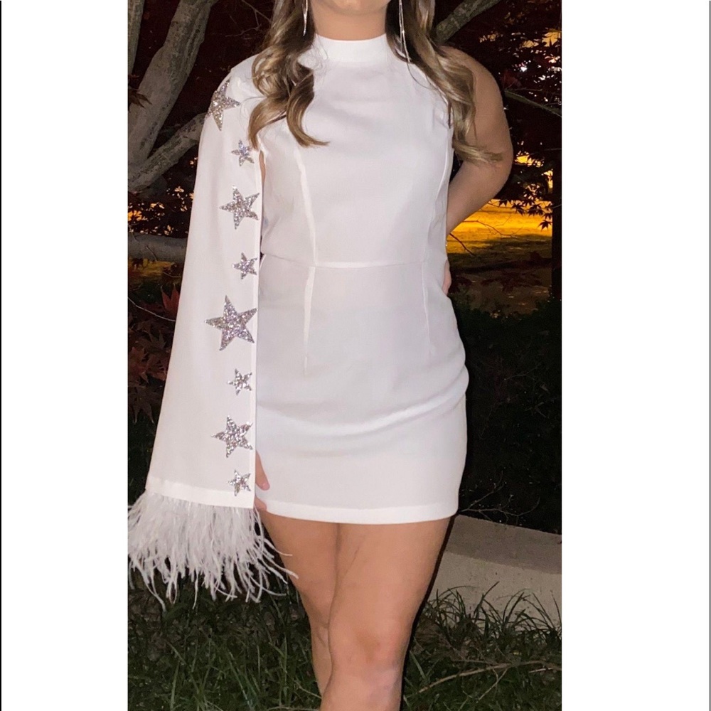 Homemade White Dress